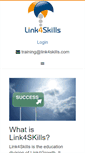 Mobile Screenshot of link4skills.com